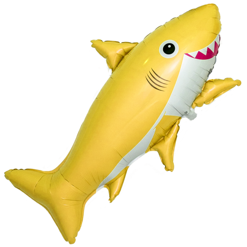 Шар Фигура, Счастливая акула, Желтый