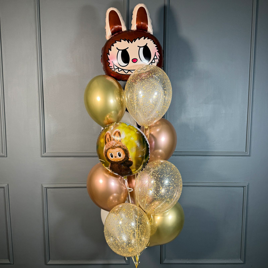 Букет из шаров Веселые лабубу